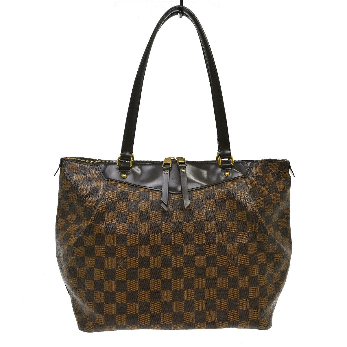 Louis Vuitton Westminster Handbag Damier Brown Canvas Shoulder Bag Bag (Pre-Loved)