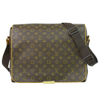 Louis Vuitton Abbesses Messenger Bag Monogram Canvas Brown Canvas Shoulder Bag Bag (Pre-Loved)