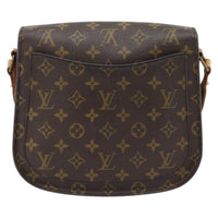 Louis Vuitton Saint Cloud Handbag Monogram Canvas Brown Canvas Shoulder Bag Bag (Authentic Pre-Loved)