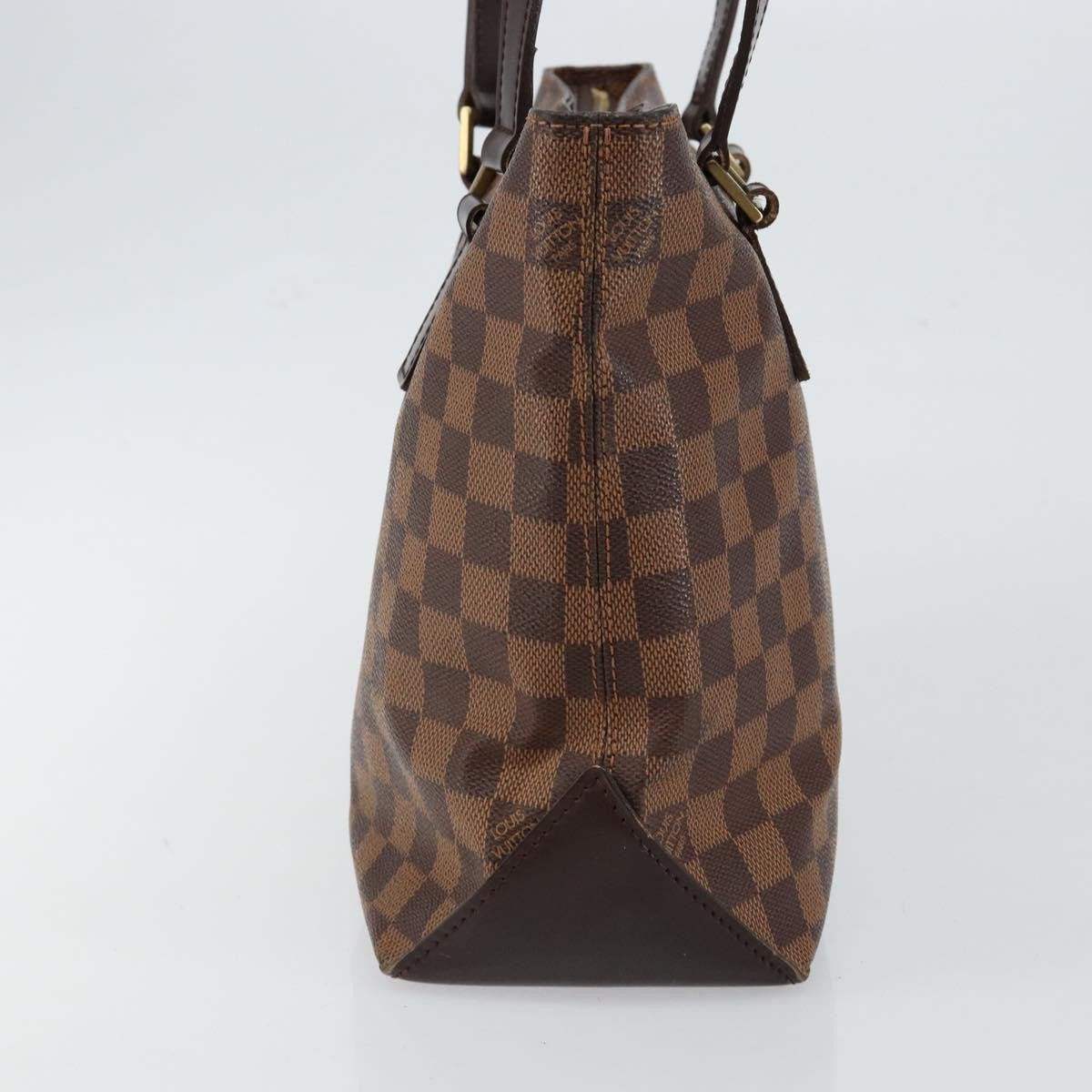 Louis Vuitton Cabas Piano Damier Brown Canvas Tote Bag Bag (Pre-Loved)
