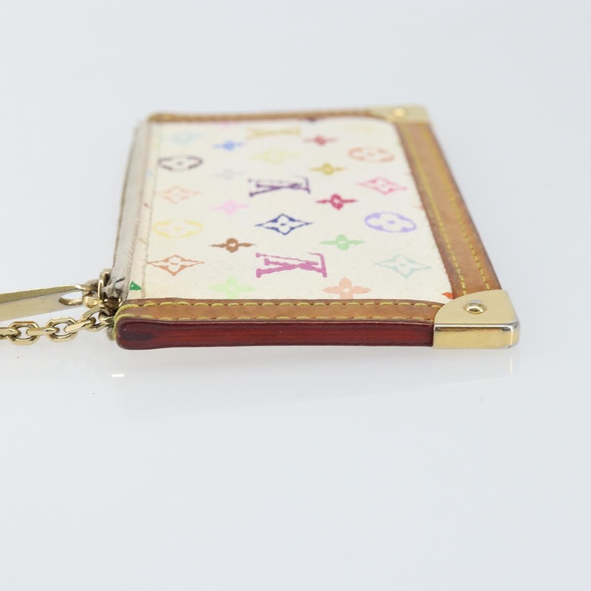 Louis Vuitton Pochette Clés Monogram Canvas Multicolour Canvas Wallets Accessory (Pre-Loved)