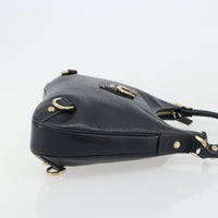 Gucci Gucci Abbey D-Ring Hobo Leather Navy Leather Handbag (Authentic Pre-Loved)
