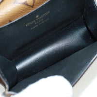 Louis Vuitton Daily Multi Pocket Belt Monogram Canvas Brown Canvas Wallets Accessory (Authentic Pre-Loved)