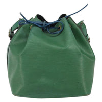 Louis Vuitton Petit Noe Handbag Epi Leather Green Leather Shoulder Bag Bag (Authentic Pre-Loved)