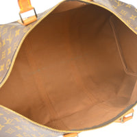 Louis Vuitton Louis Vuitton Keepall Bag Monogram Canvas Brown Canvas Travel Bag Bag (Authentic Pre-Loved)