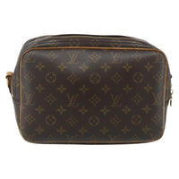 Louis Vuitton Reporter Bag Monogram Canvas Brown Canvas Shoulder Bag Bag (Authentic Pre-Loved)
