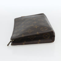 Louis Vuitton Toiletry Pouch Monogram Canvas Brown Canvas Clutche & Pouche Bag (Pre-Loved)