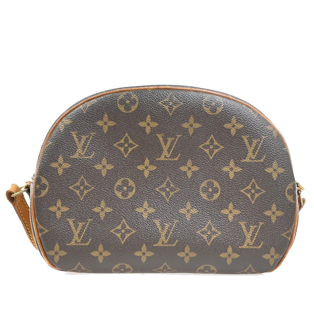 Louis Vuitton Blois Handbag Monogram Canvas Brown Canvas Shoulder Bag Bag (Authentic Pre-Loved)
