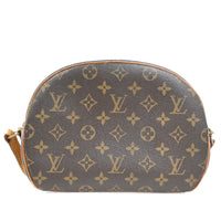 Louis Vuitton Blois Handbag Monogram Canvas Brown Canvas Shoulder Bag Bag (Authentic Pre-Loved)