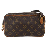 Louis Vuitton Pochette Marly Bandouliere Bag Monogram Canvas Brown Canvas Shoulder Bag Bag (Authentic Pre-Loved)