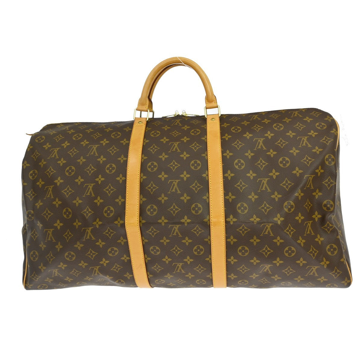Louis Vuitton Louis Vuitton Keepall Bag Monogram Canvas Brown Canvas Travel Bag Bag (Authentic Pre-Loved)