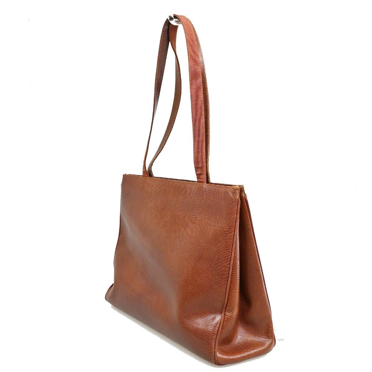 Salvatore Ferragamo Salvatore Ferragamo Vara Shoulder Bag Leather Brown Leather Shoulder Bag Bag (Pre-Loved)