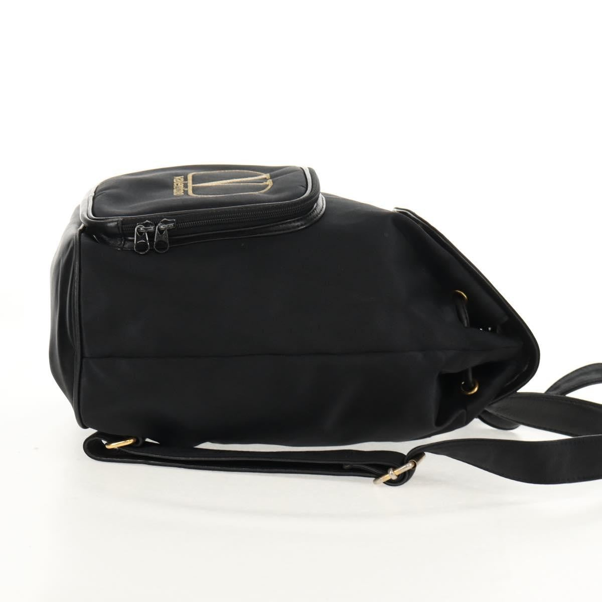 Valentino Garavani Backpack Nylon Black Nylon Backpack Bag (Authentic Pre-Loved)