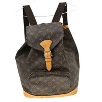 Louis Vuitton Louis Vuitton Vintage Montsouris Backpack Monogram Canvas Brown Canvas Backpack Bag (Authentic Pre-Loved)