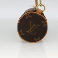 Louis Vuitton Papillon Pochette Monogram Canvas Brown Canvas Clutche & Pouche Bag (Authentic Pre-Loved)