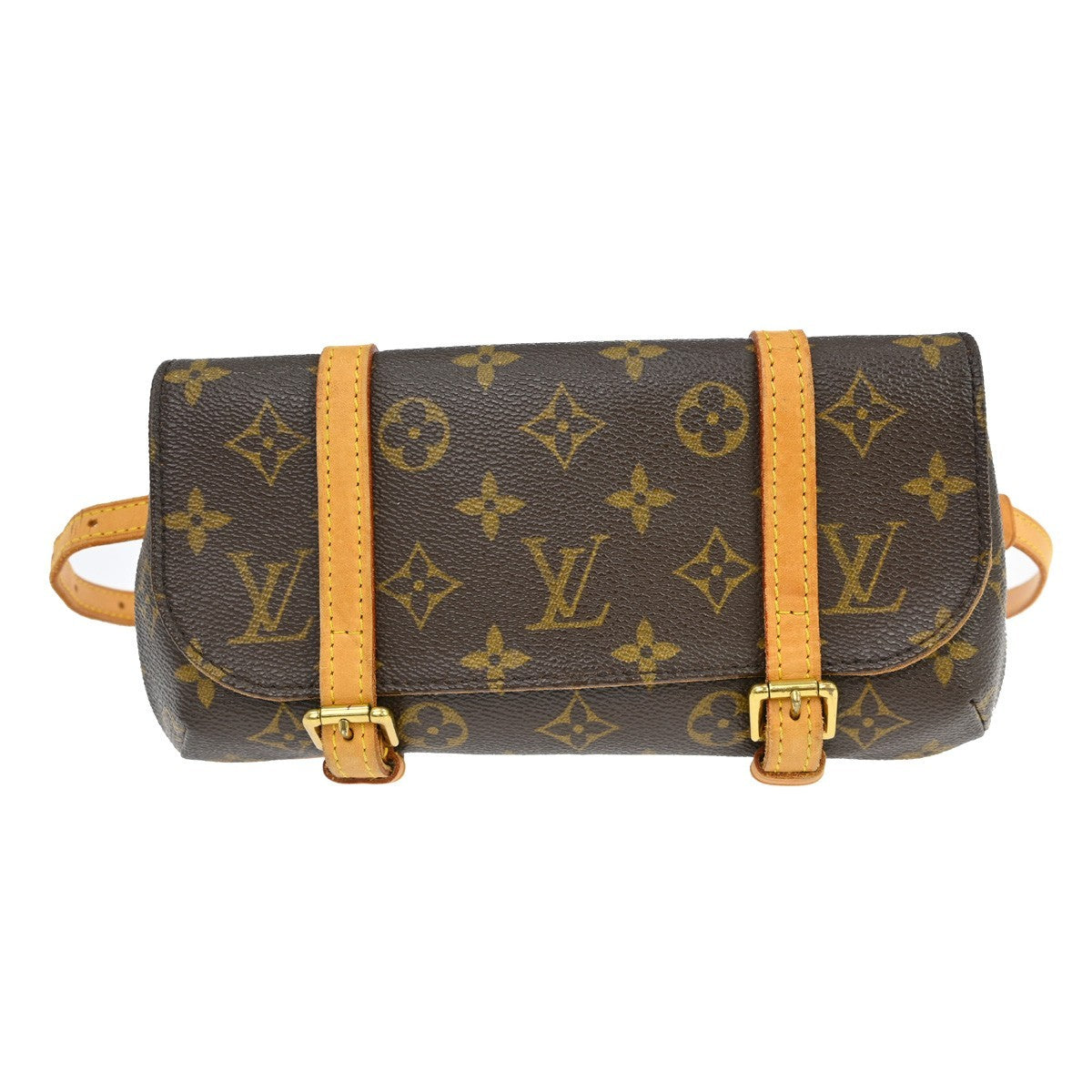 Louis Vuitton Marelle Waist Bag Monogram Canvas Brown Canvas Clutche & Pouche Bag (Authentic Pre-Loved)