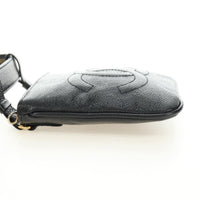 Chanel Chanel Vintage Timeless Belt Bag Caviar Black Leather Clutche & Pouche Bag (Authentic Pre-Loved)