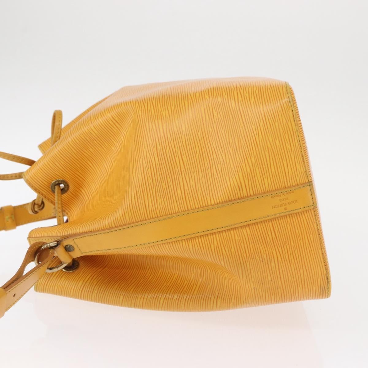 Louis Vuitton Petit Noe Handbag Epi Leather Yellow Leather Shoulder Bag Bag (Pre-Loved)