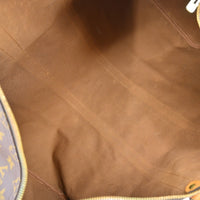 Louis Vuitton Keepall Bag Monogram Canvas Brown Canvas Travel Bag Bag (Authentic Pre-Loved)