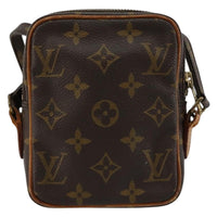 Louis Vuitton Danube Handbag Monogram Canvas Brown Canvas Shoulder Bag Bag (Pre-Loved)