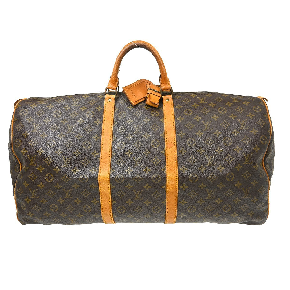 Louis Vuitton Louis Vuitton Keepall Bag Monogram Canvas Brown Canvas Travel Bag Bag (Pre-Loved)