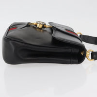 Gucci Sherry Line Shoulder Bag Leather Multicolour Leather Handbag (Authentic Pre-Loved)