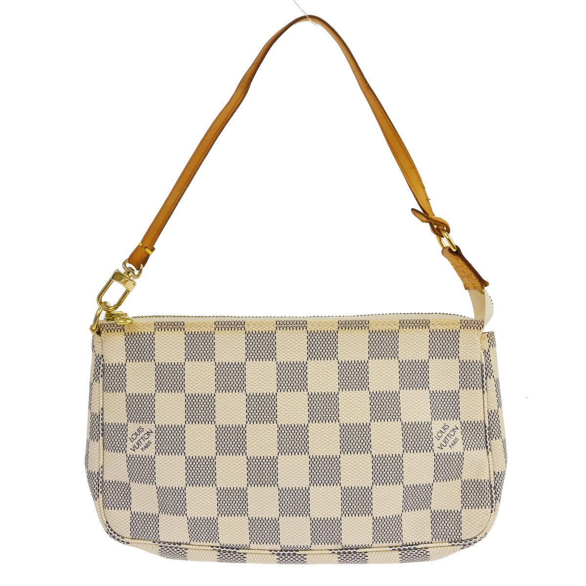 Louis Vuitton Louis Vuitton Pochette Accessoires Nm Monogram Canvas White Canvas Clutche & Pouche Bag (Authentic Pre-Loved)
