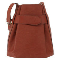 Louis Vuitton Vintage Sac D'epaule Handbag Epi Leather Brown Leather Shoulder Bag Bag (Pre-Loved)