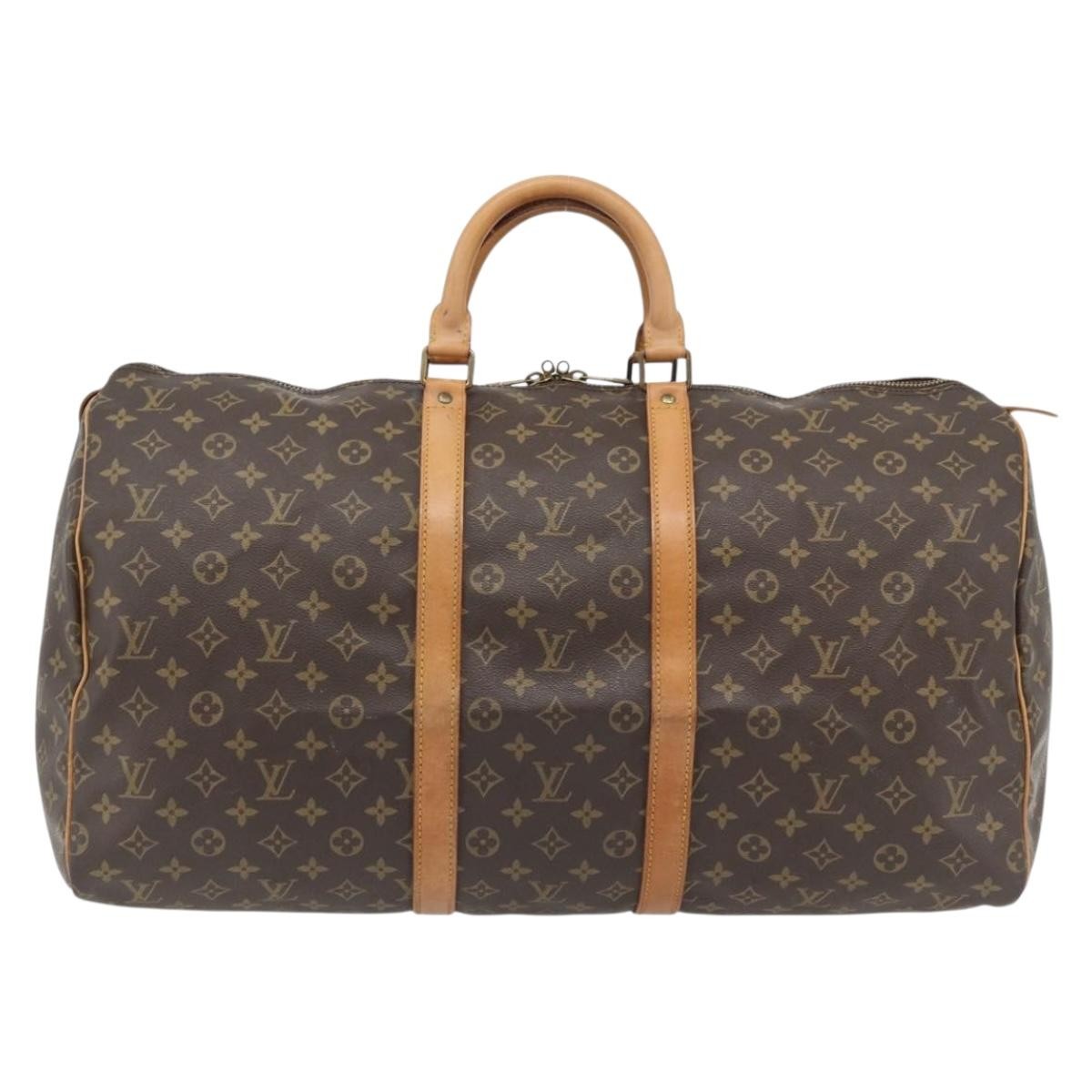 Louis Vuitton Keepall Bag Monogram Canvas Multicolour Canvas Travel Bag Bag (Authentic Pre-Loved)