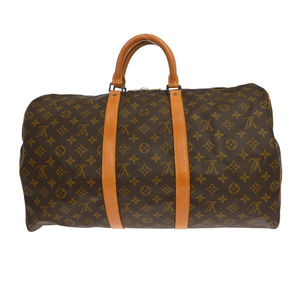 Louis Vuitton Louis Vuitton Keepall Bag Monogram Canvas Brown Canvas Travel Bag Bag (Pre-Loved)