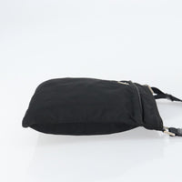 Prada Front Pocket Messenger Bag Tessuto Black Nylon Shoulder Bag Bag (Authentic Pre-Loved)