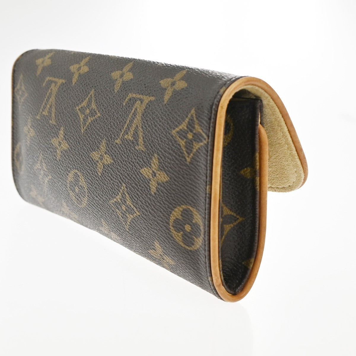 Louis Vuitton Twin Handbag Monogram Canvas Brown Canvas Clutche & Pouche Bag (Pre-Loved)