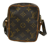 Louis Vuitton Danube Handbag Monogram Canvas Brown Canvas Clutche & Pouche Bag (Authentic Pre-Loved)