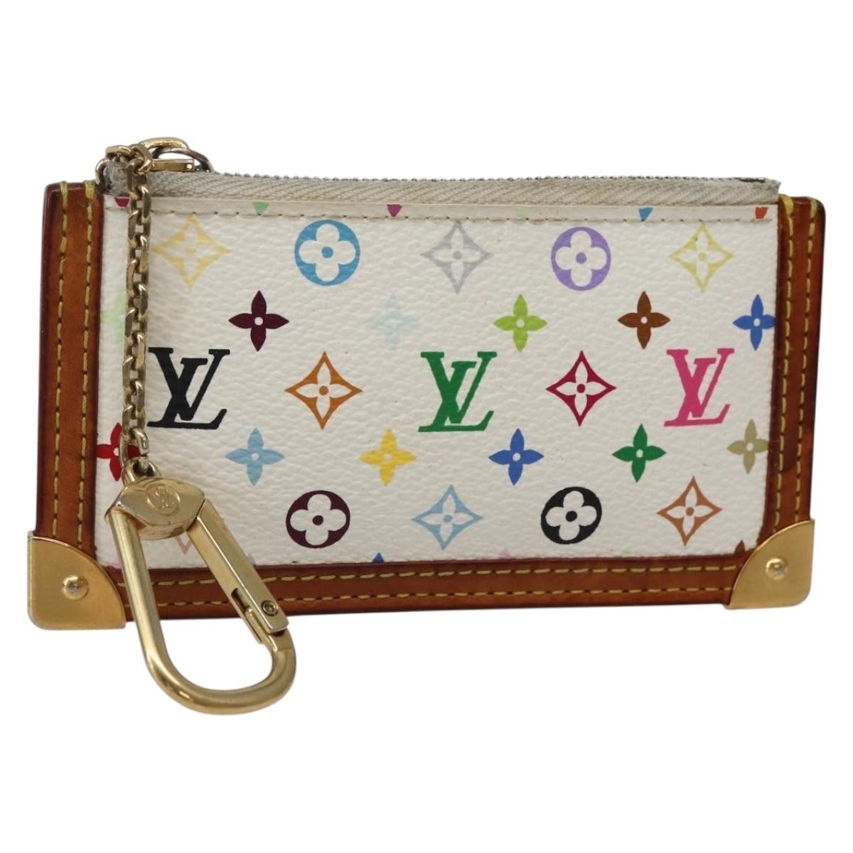 Louis Vuitton Pochette Clés Monogram Canvas Multicolour Canvas Wallets Accessory (Pre-Loved)