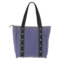 Louis Vuitton Louis Vuitton Antigua Tote Canvas Blue Canvas Tote Bag Bag (Pre-Loved)