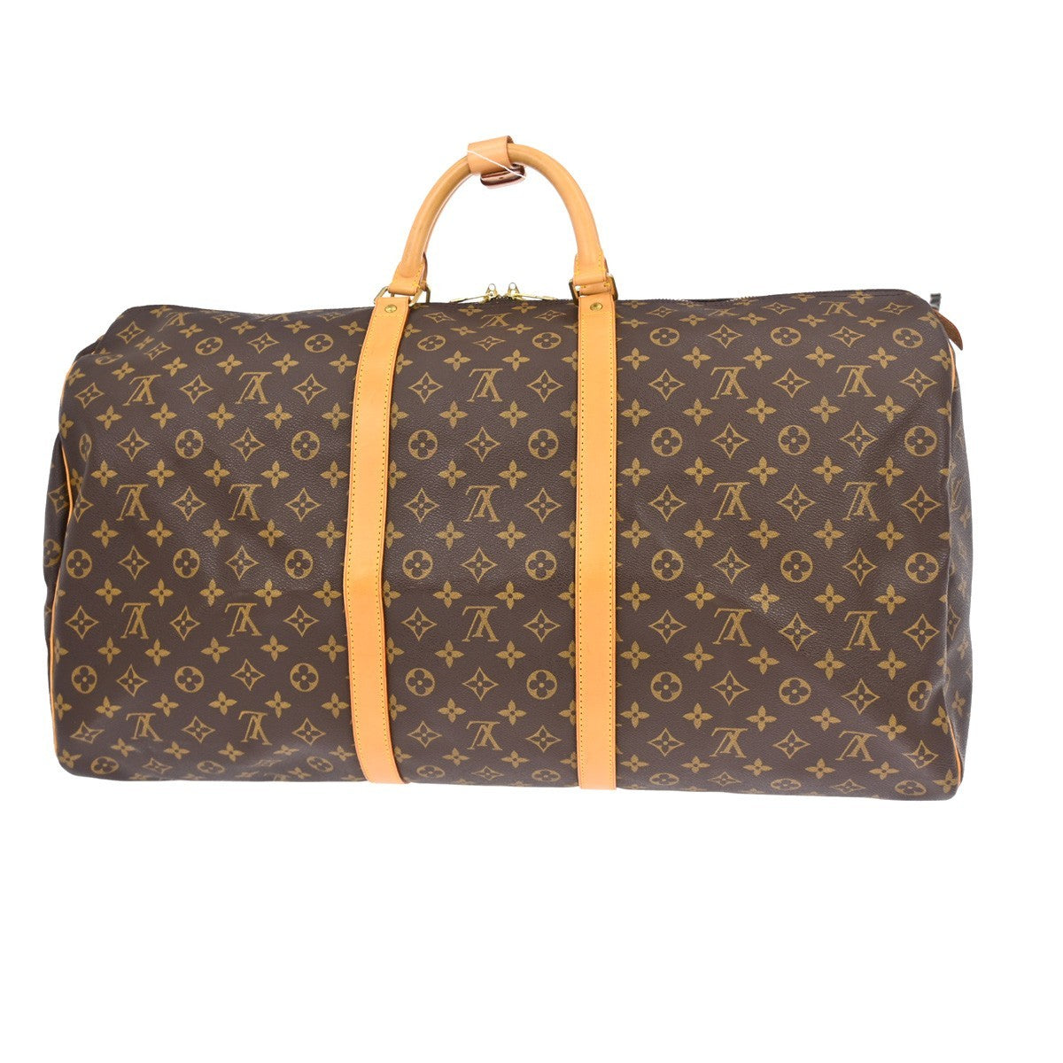 Louis Vuitton Louis Vuitton Keepall Bag Monogram Canvas Brown Canvas Travel Bag Bag (Authentic Pre-Loved)