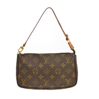 Louis Vuitton Pochette Accessoires Nm Monogram Canvas Brown Canvas Clutche & Pouche Bag (Pre-Loved)