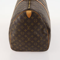Louis Vuitton Keepall Bag Monogram Canvas Brown Canvas Travel Bag Bag (Authentic Pre-Loved)