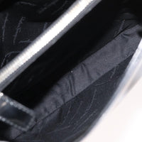 Salvatore Ferragamo Vintage Tote Bag Patent Leather Black Patent_Leather Tote Bag Bag (Pre-Loved)