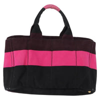 Prada Prada Canapa Tote Canvas Pink Canvas Tote Bag Bag (Pre-Loved)