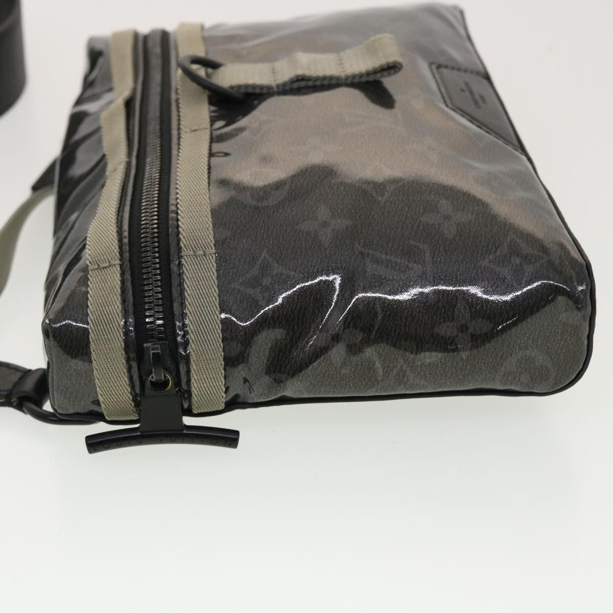Louis Vuitton Messenger Bag Limited Edition Monogram Eclipse Glaze Canvas Black Canvas Shoulder Bag Bag (Authentic Pre-Loved)