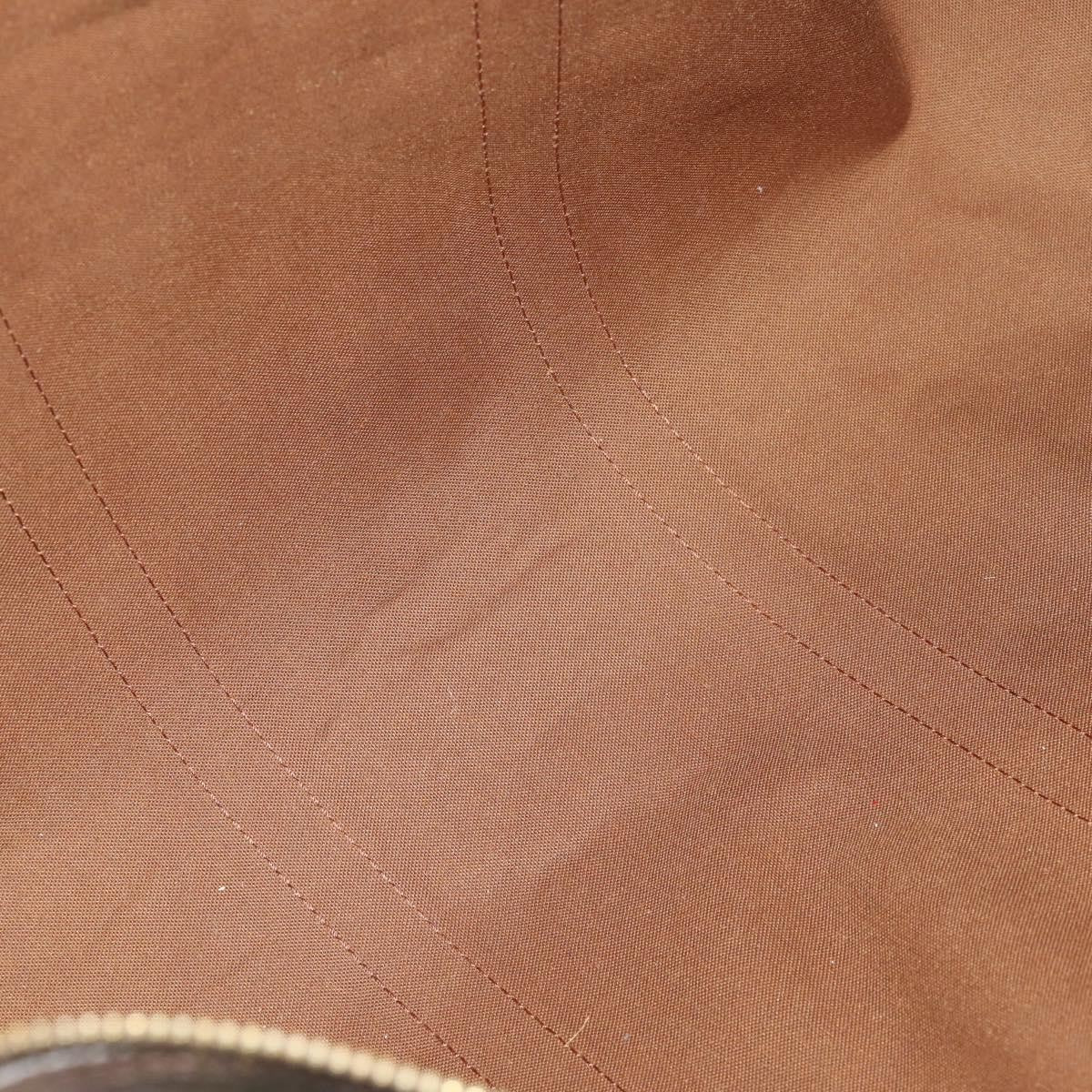 Louis Vuitton Keepall Bag Monogram Canvas Brown Canvas Travel Bag Bag (Pre-Loved)