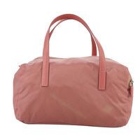 Prada Vintage Boston Bag Nylon Pink Nylon Travel Bag Bag (Pre-Loved)
