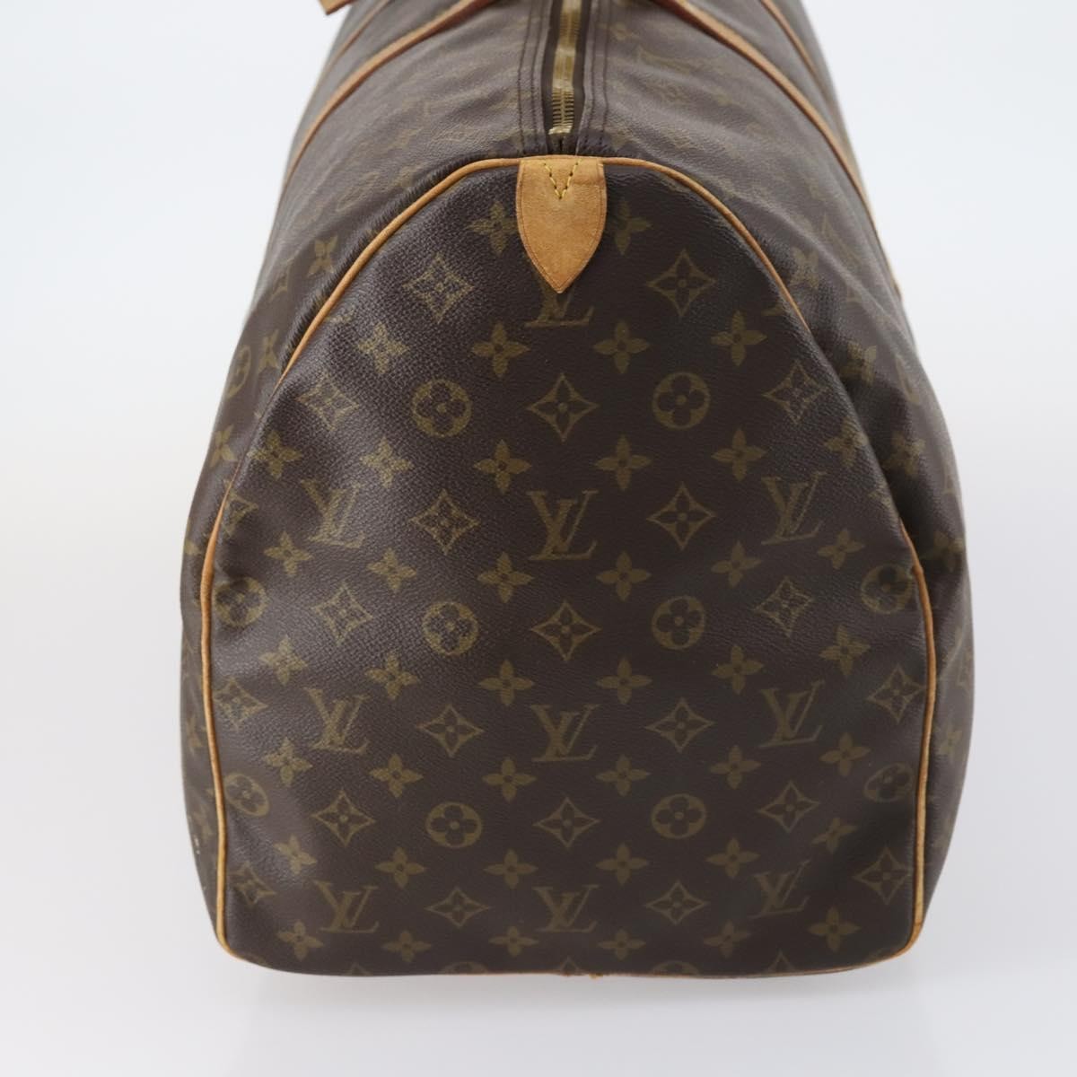 Louis Vuitton Keepall Bag Monogram Canvas Brown Canvas Travel Bag Bag (Authentic Pre-Loved)