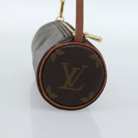 Louis Vuitton Louis Vuitton Papillon Pochette Monogram Canvas Brown Canvas Clutche & Pouche Bag (Pre-Loved)