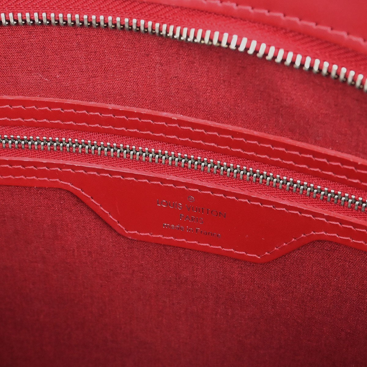 Louis Vuitton Brea Handbag Epi Leather Red Leather Tote Bag Bag (Pre-Loved)