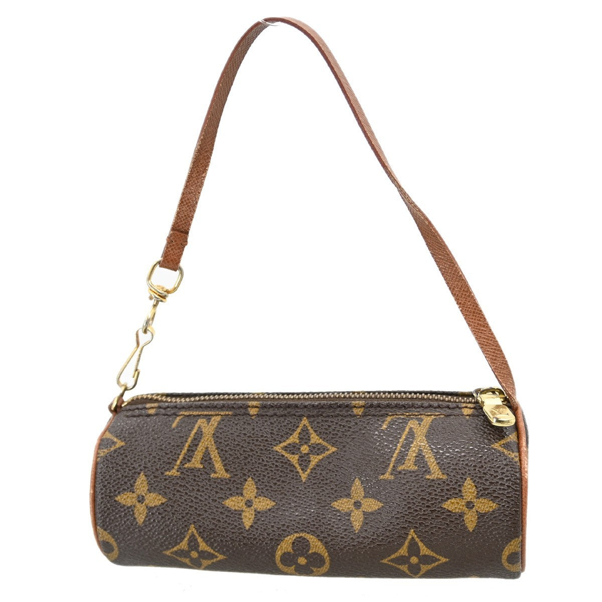 Louis Vuitton Papillon Pochette Monogram Canvas Brown Canvas Clutche & Pouche Bag (Pre-Loved)
