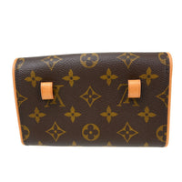 Louis Vuitton Louis Vuitton Florentine Pochette Monogram Canvas Brown Canvas Clutche & Pouche Bag (Pre-Loved)