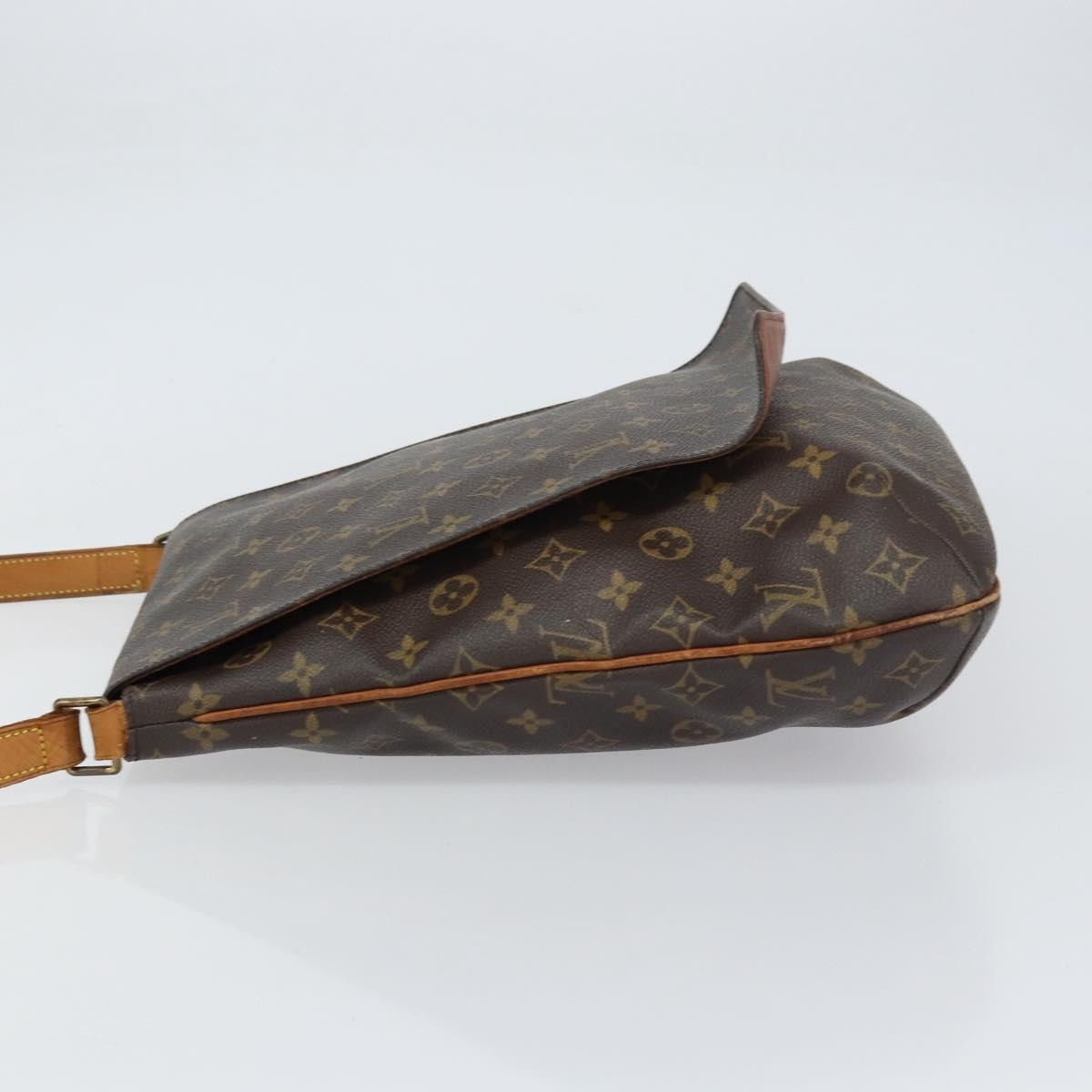 Louis Vuitton Musette Salsa Handbag Monogram Canvas Brown Canvas Shoulder Bag Bag (Authentic Pre-Loved)
