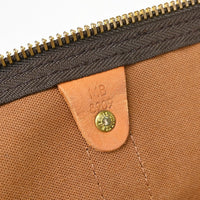 Louis Vuitton Keepall Bag Monogram Canvas Brown Canvas Travel Bag Bag (Authentic Pre-Loved)